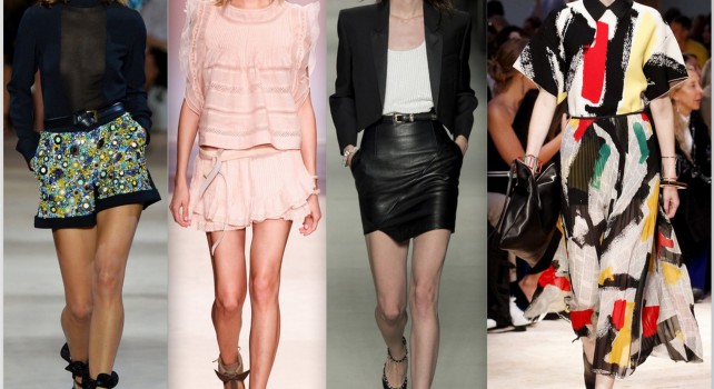 Les pièces tendances printemps/été 2014