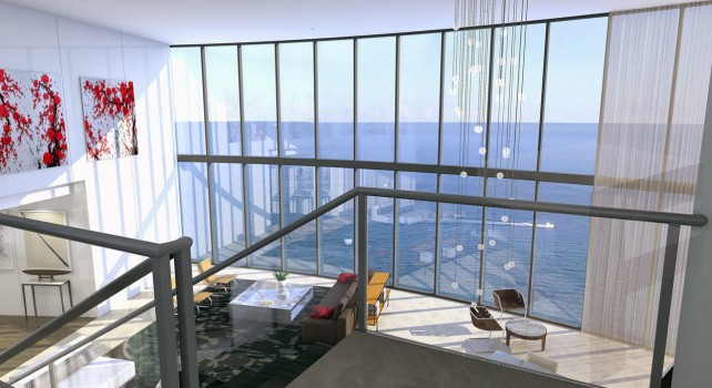 Porsche Design Luxury Miami condo : Pour des locataires à quatre roues