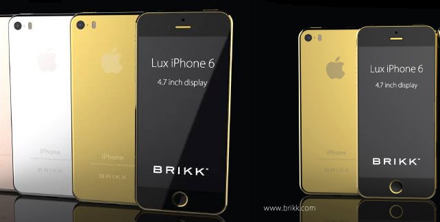 Brikk : Des iPhone 6 en Or 24 carats déjà disponibles en pré-commande
