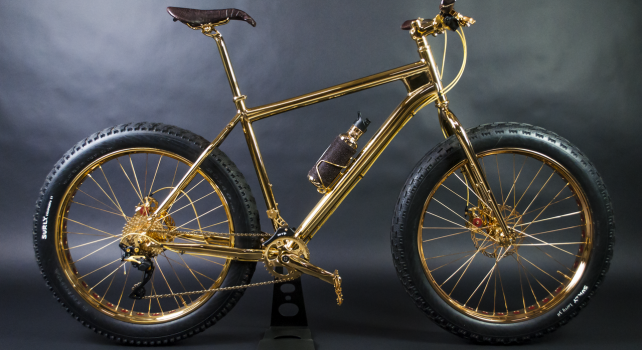 Gold Mountain Bike : Le vélo le plus cher du monde
