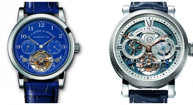 Grieb & Benzinger Blue Merit : Hommage à la manufacture A. Lange & Söhne