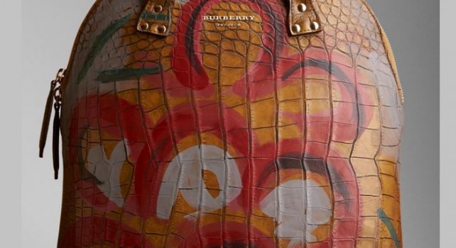 Burberry Bloomsbury : Nouvelle collection de sac en peau d&rsquo;alligator