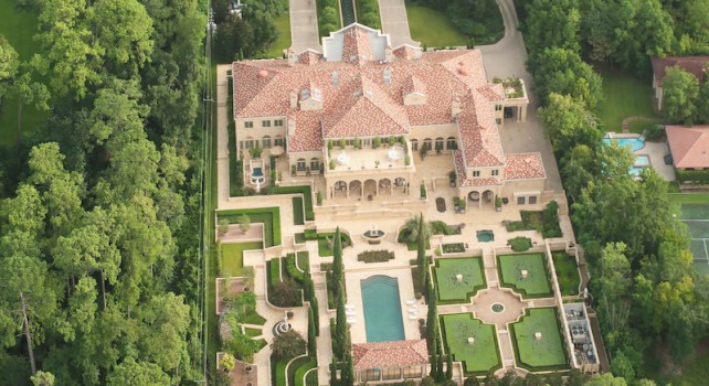 Texas : Un somptueux château en vente à Houston