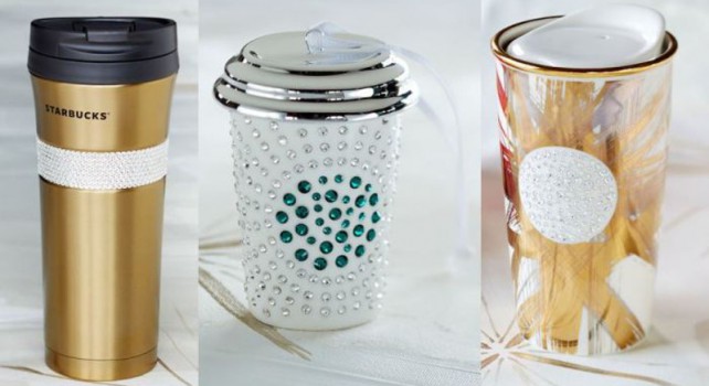 Starbucks et Swarovski : Des tasses ornées de cristaux en édition limitée