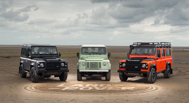 Land Rover Defender : La production se termine avec trois éditions spéciales