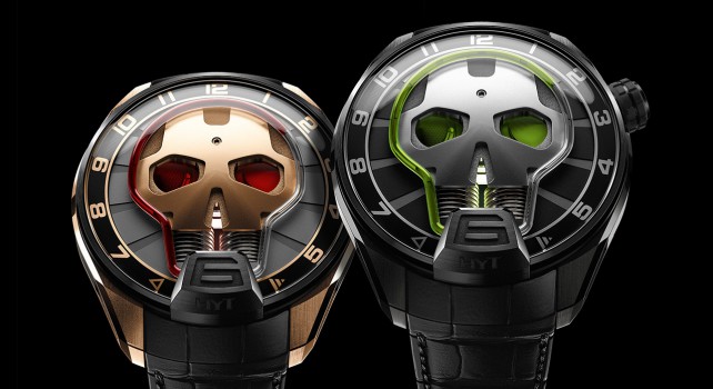 HYT Skull Eye : Regardez le temps s&rsquo;écouler devant vous