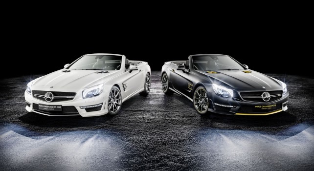 SL63 AMG World Championship 2014 Collector Edition : Mercedes rend hommage à ses pilotes de F1