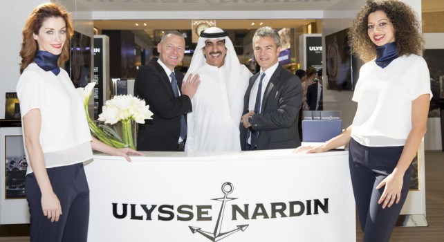 Ulysse Nardin : L’horloger ouvre sa plus grande boutique au Dubai Mall