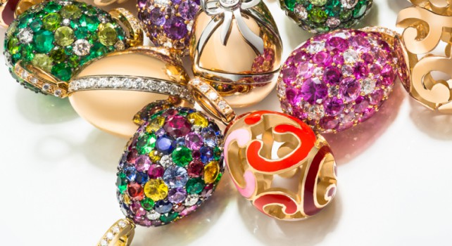 Fabergé Charms Eggs : La nouvelle collection miniature