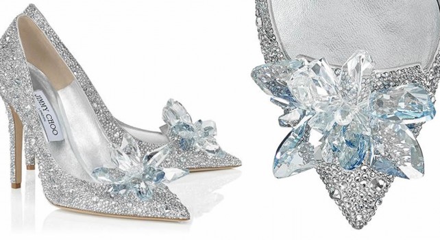 Jimmy Choo Cinderella Slipper : La véritable pantoufle en verre de Cendrillon