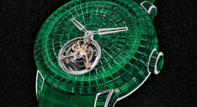 Jacob & Co Caviar Emerald Tourbillon : Une montre d&rsquo;émeraudes exceptionelle