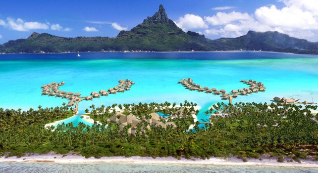 InterContinental Bora Bora Resort & Spa : Un hôtel au bord du lagon