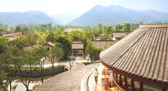 Six Senses Qing Cheng Mountain : Palace au pays des pandas géants